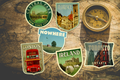 Small Travel Stickers Pack:Waterproof Vinyl Decals