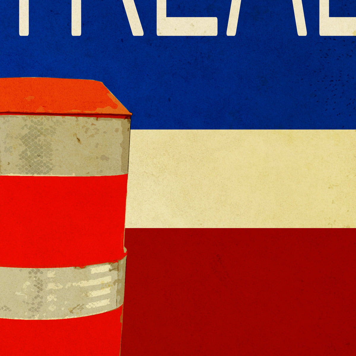 Montreal Vintage Travel Poster: Minimalist Home Decor Art Print