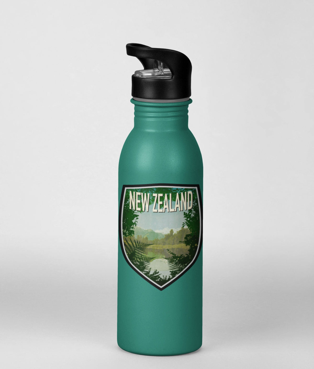 New Zealand travel sticker, vintage style decal for suitcase, luggage, laptop or water bottle