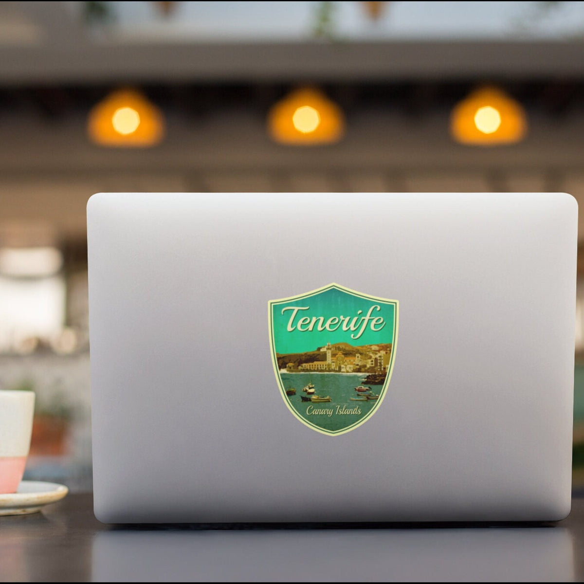 Tenerife Canary Islands Sticker: Vintage Travel Decal