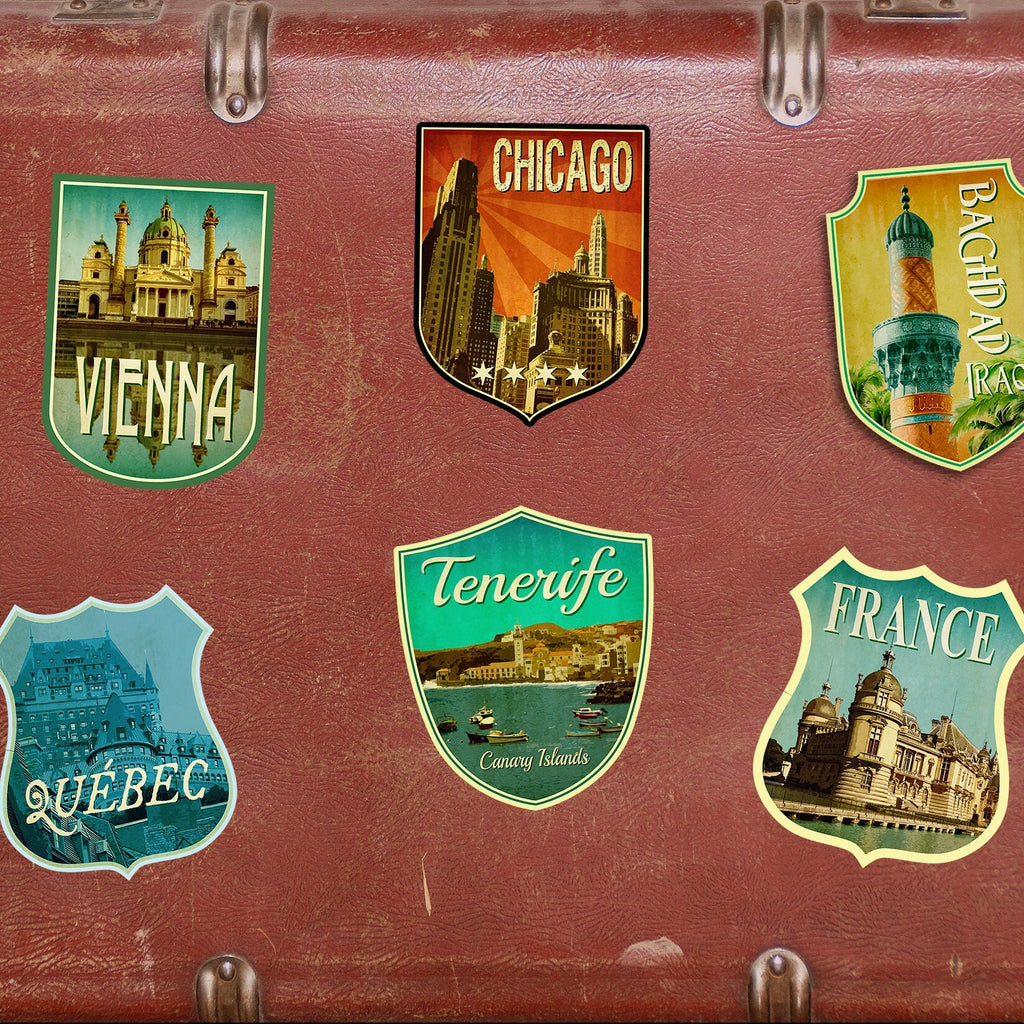 Tenerife Canary Islands Sticker: Vintage Travel Decal