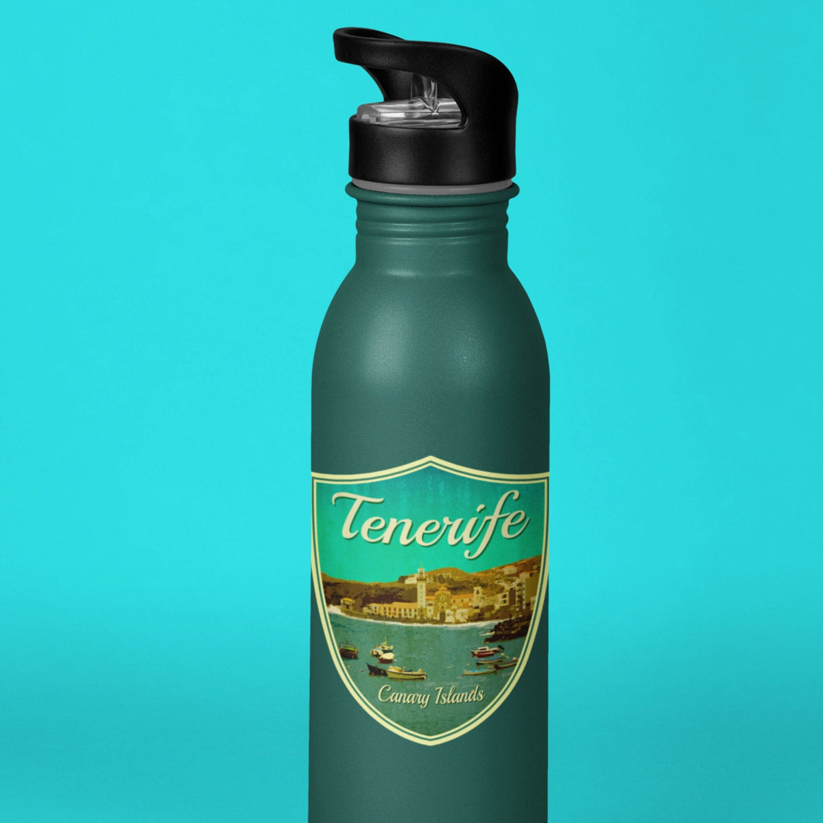 Tenerife Canary Islands Sticker: Vintage Travel Decal