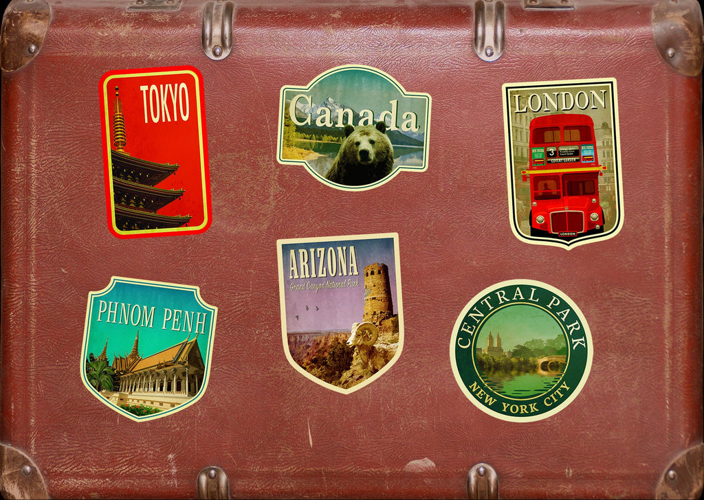 Grand Canyon Sticker: Arizona Vintage Travel Decal