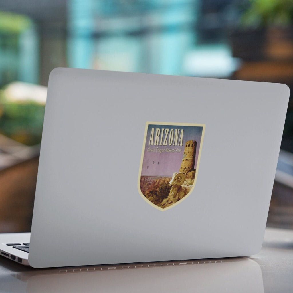 Grand Canyon Sticker: Arizona Vintage Travel Decal