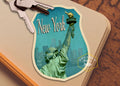 New York City Sticker: Vintage Statue of Liberty Travel Decal