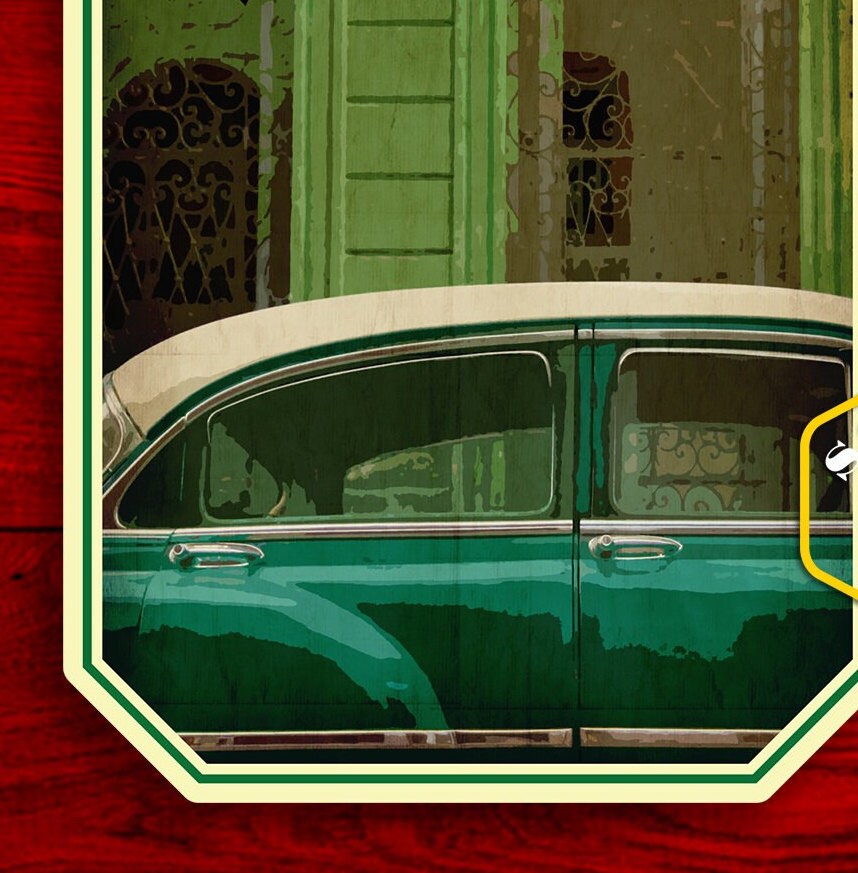 Havana Travel Sticker: Vintage-Style Luggage Decal
