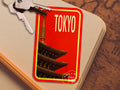 Tokyo Japan travel sticker, vintage style decal for suitcase, luggage, laptop or water bottle