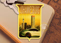 Johannesburg South Africa Vintage Travel Sticker: Suitcase, Laptop Decal