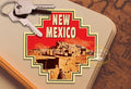 New Mexico travel sticker, vintage style decal for suitcase, luggage, laptop or water bottle