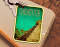 Chichen Itza Yucatan Sticker: Vintage Travel Decal