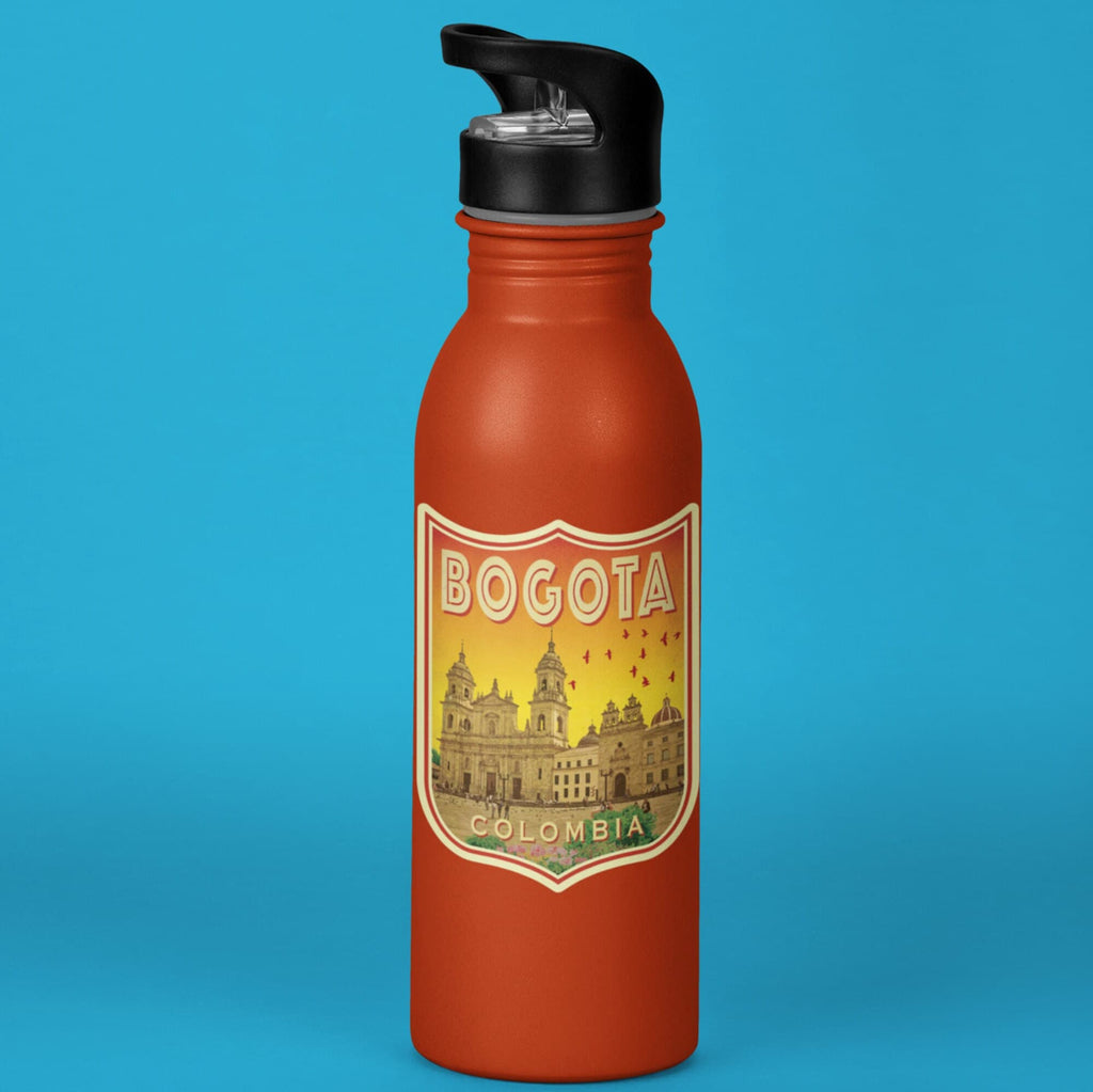 Bogota Colombia travel sticker, vintage style decal for suitcase, luggage, laptop or water bottle