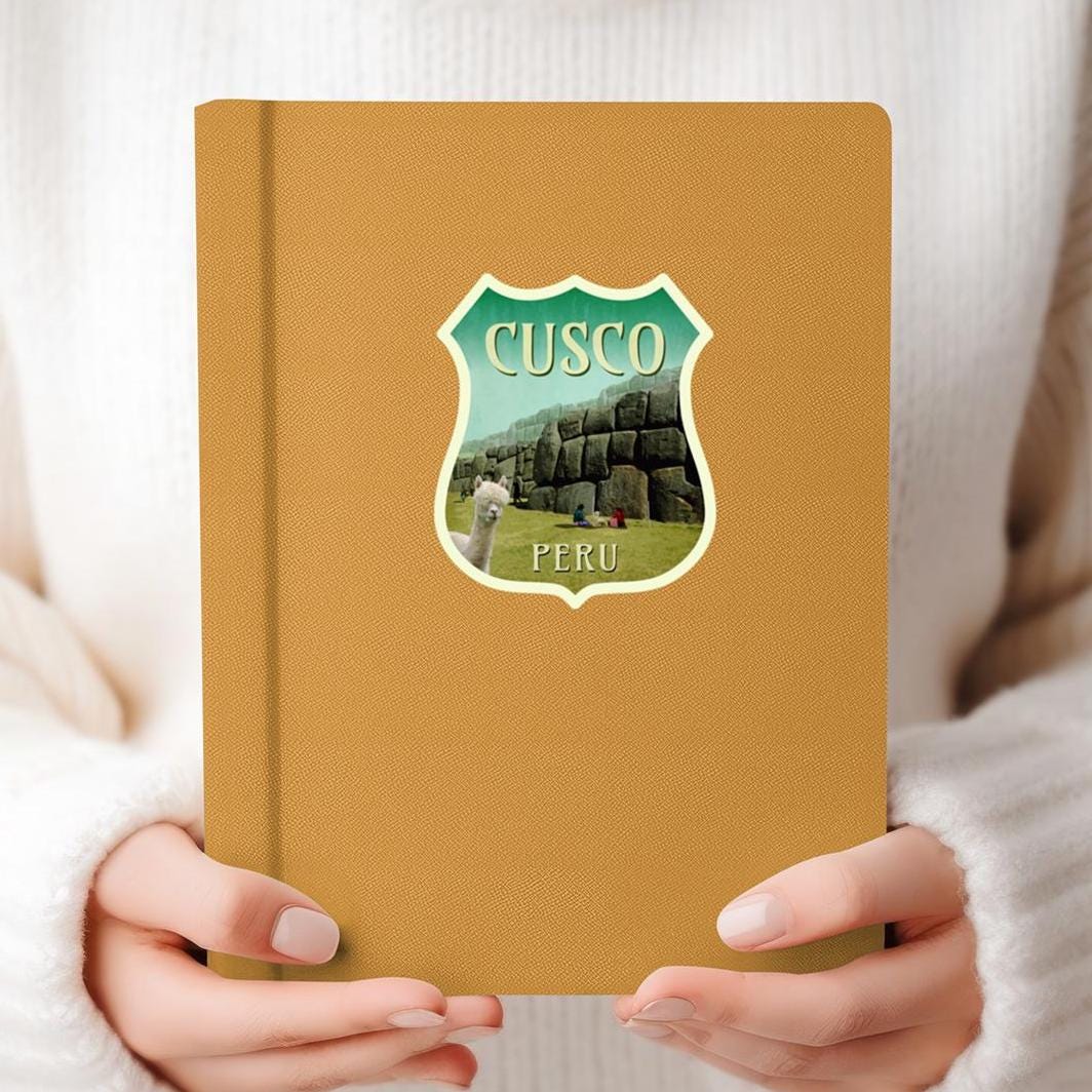 Cusco Peru travel sticker, vintage style decal for suitcase, luggage, laptop or water bottle