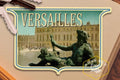 Versailles France Travel Sticker: Vintage Luggage Decal