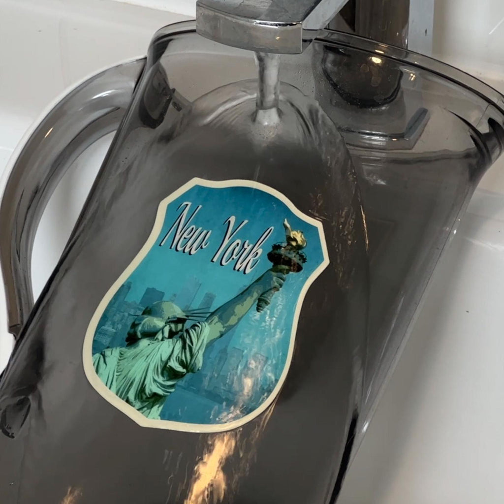 Florence Travel Sticker: Vintage-Style Luggage Decal