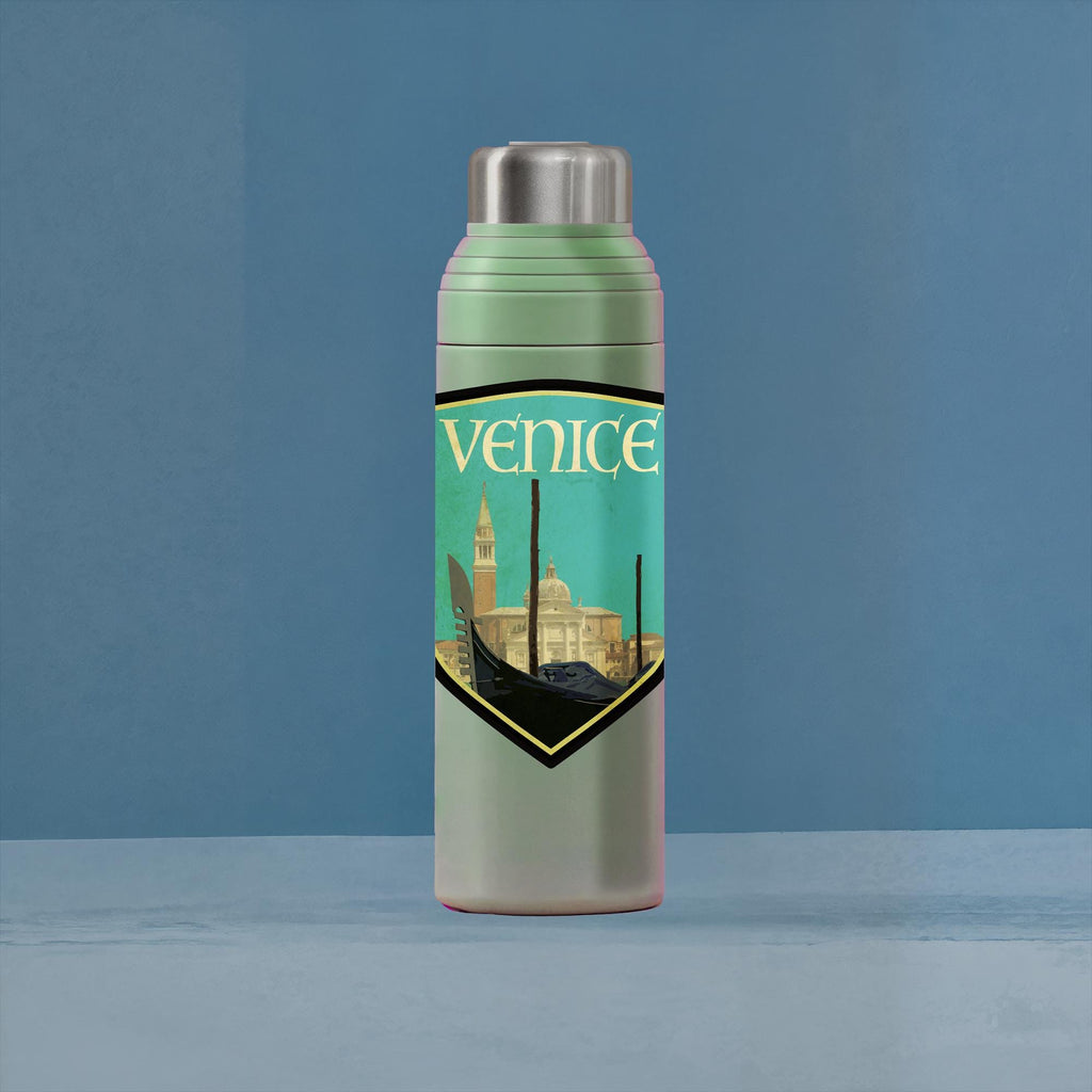 Venice Italy Travel Sticker: Vintage-Style Luggage Decal