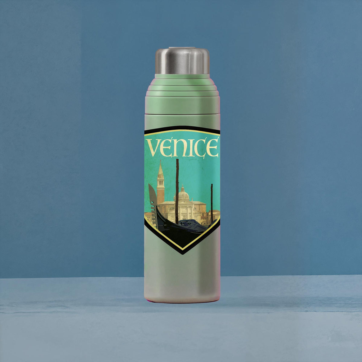 Venice Italy Travel Sticker: Vintage-Style Luggage Decal