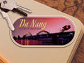 Da Nang Travel Sticker: Vintage-style Vietnam Decal