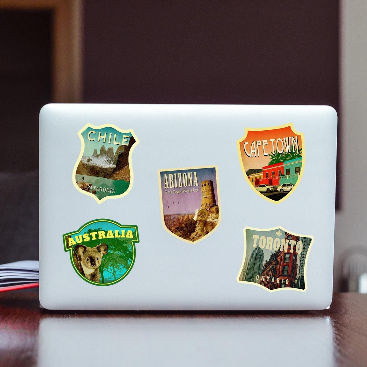 Arizona travel sticker, vintage style decal for suitcase, luggage, laptop or water bottle