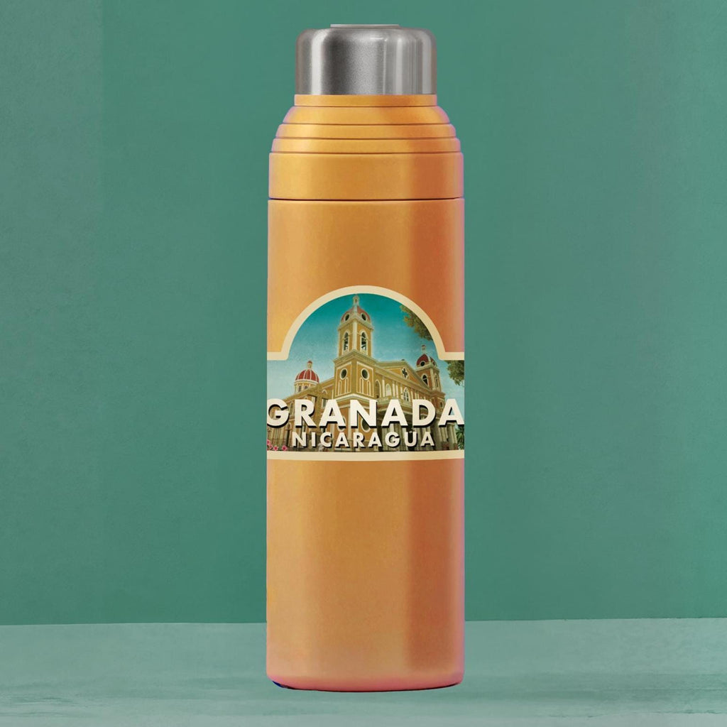 Granada, Nicaragua travel sticker, vintage-style decal & travel gift