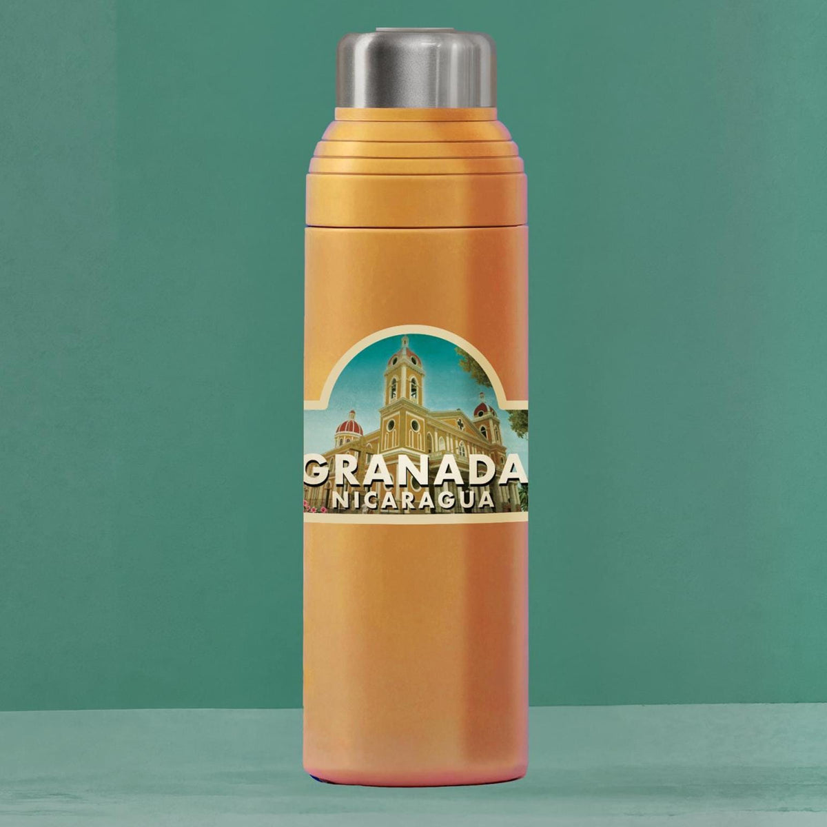 Granada, Nicaragua travel sticker, vintage-style decal & travel gift
