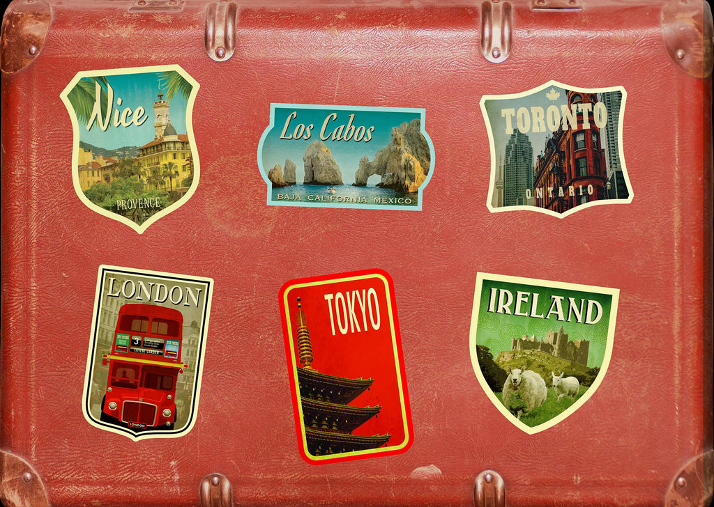 Los Cabos, Mexico, travel sticker, vintage-style decal and travel gift