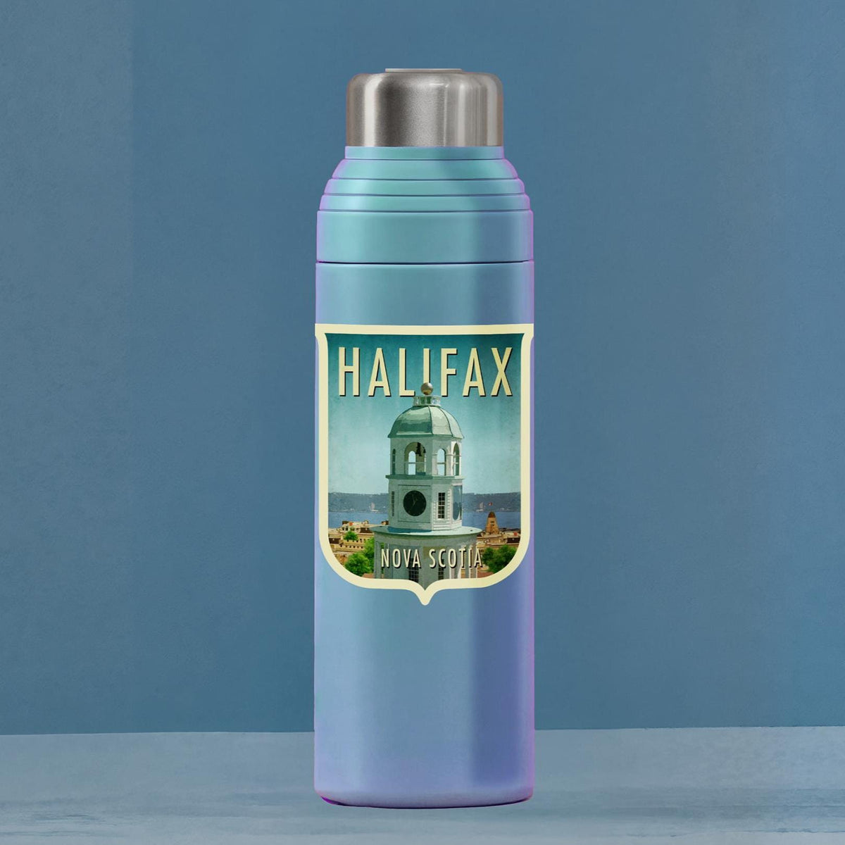 Halifax, Nova Scotia travel sticker, vintage-style decal and travel gift