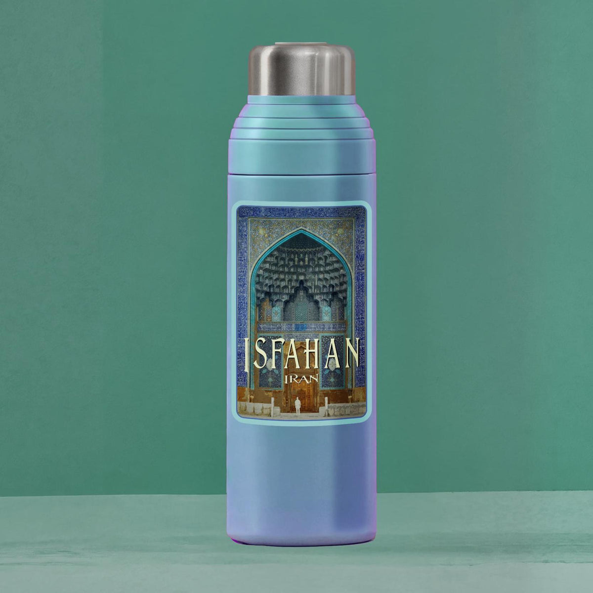 Isfahan Travel sticker, vintage-style decal and travel gift