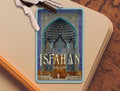 Isfahan Travel sticker, vintage-style decal and travel gift