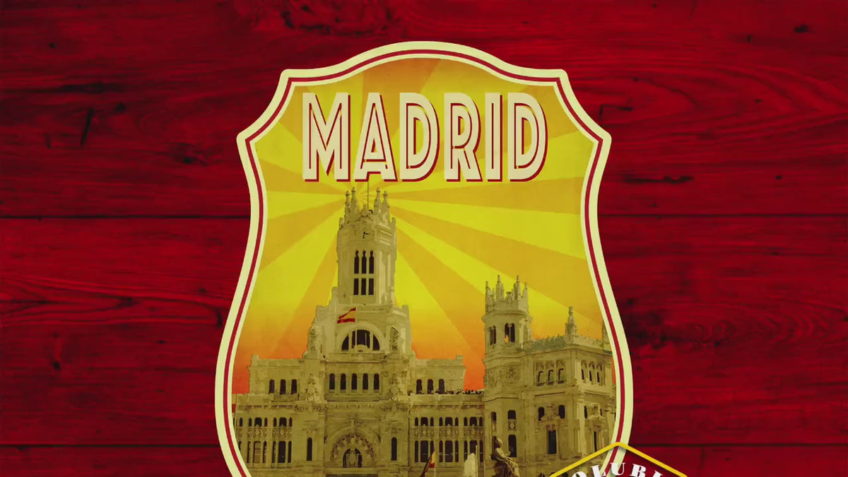 Monaco Travel Sticker: Vintage Suitcase Luggage Decal