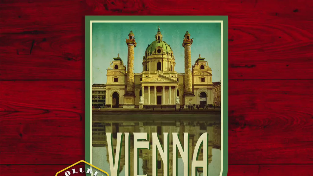 Salzburg Austria Vintage Travel Sticker: Luggage, Laptop Decal